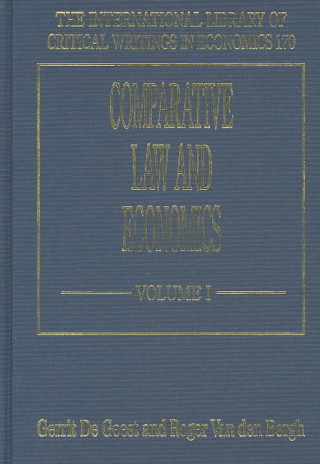 Carte Comparative Law and Economics Gerrit De Geest