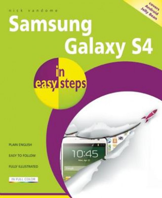 Carte Samsung Galaxy S4 in Easy Steps Nick Vandome