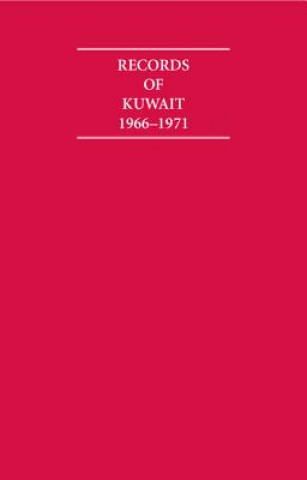 Könyv Records of Kuwait 1966-1971 6 Volume Hardback Set A. Burdett