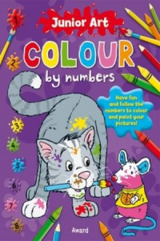 Книга Junior Art Colour By Numbers: Cat Anna Award