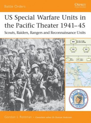 Livre US Special Warfare Units in the Pacific Theater, 1941-45 Gordon L. Rottman