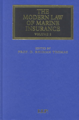 Carte Modern Law of Marine Insurance Volume 2 Rhidian Thomas