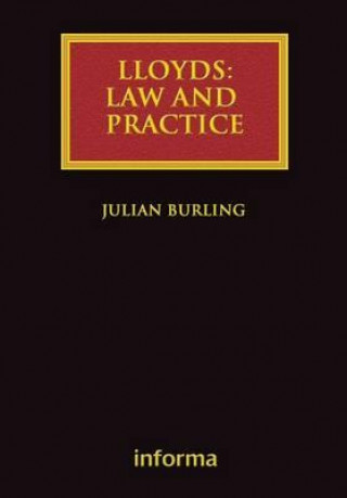 Książka Lloyd's: Law and Practice Burling