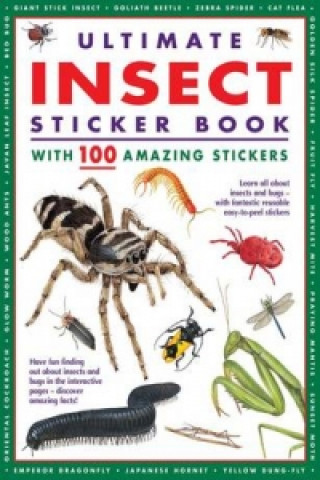 Kniha Ultimate Insect Sticker Book 