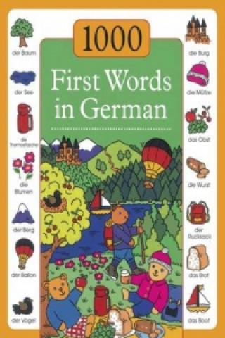 Книга 1000 First Words in German Andrea Kenkmann