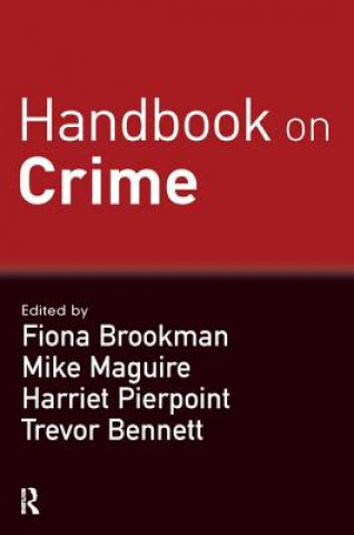 Kniha Handbook on Crime Fiona Brookman