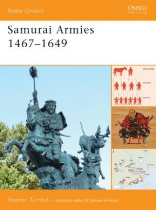 Carte Samurai Armies 1467-1649 Stephen Turnbull