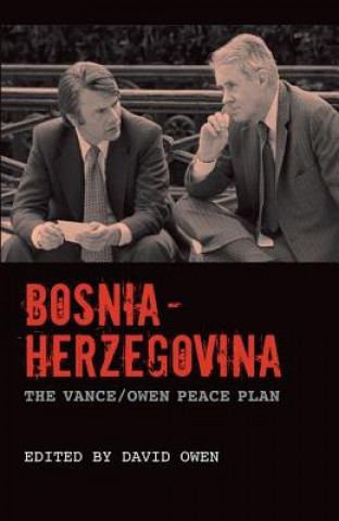 Könyv Bosnia-Herzegovina David Owen