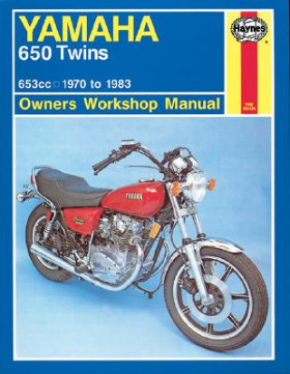 Kniha Yamaha 650 Twins (70 - 83) Haynes Publishing