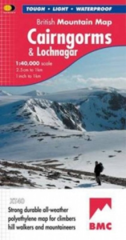 Prasa Cairngorms and Lochnagar Harvey Map Services Ltd.