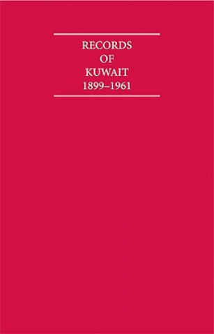 Könyv Records of Kuwait 1899-1961 8 Volume Hardback Set Including Boxed Maps and Genealogical Tables Alan De Lacy Rush