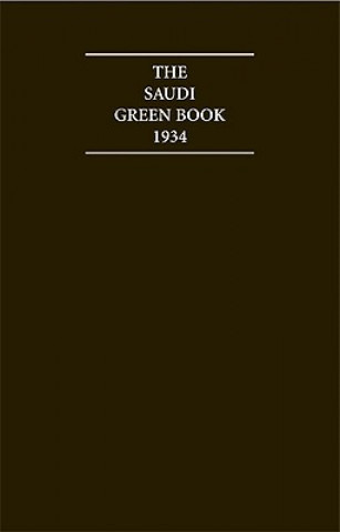 Carte Saudi Green Book 1934 Yahya