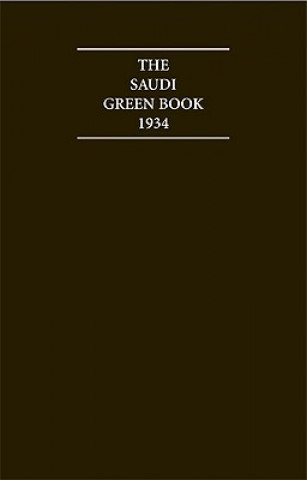 Kniha Saudi Green Book 1934 Yahya