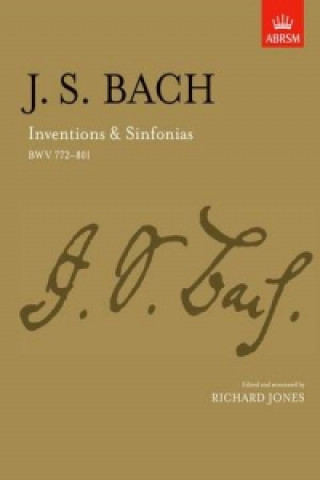 Tiskovina Inventions & Sinfonias Johann Sebastian Bach