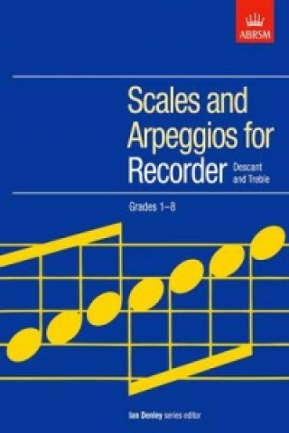 Carte Scales and Arpeggios for Recorder (Descant and Treble), Grad ABRSM