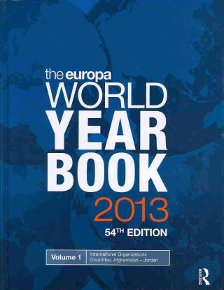 Könyv Europa World Year Book 2013 Europa Publications