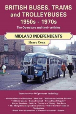 Book British Buses and Trolleybuses 1950s-1970s Henry Conn