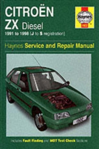 Kniha Citroen ZX Diesel (91 - 98) J To S Mark Coombs