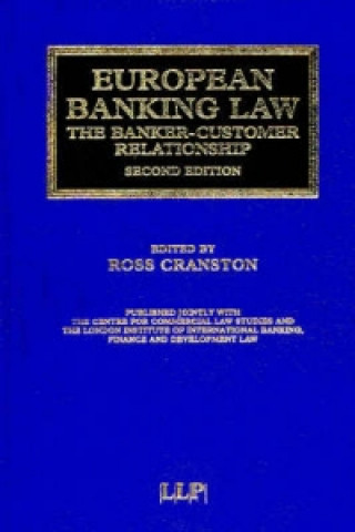 Livre European Banking Law Ross Cranston