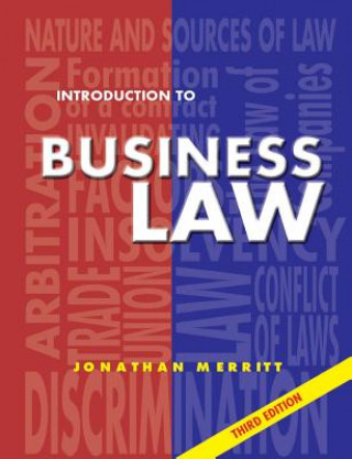 Könyv Introduction to Business Law Jonathan Merritt