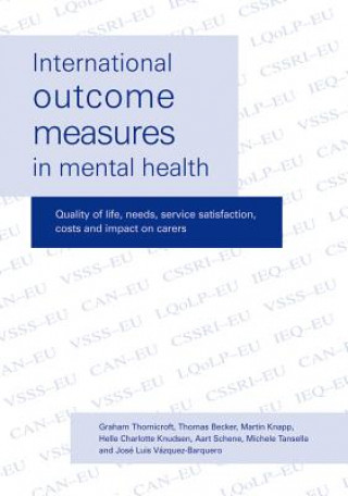 Kniha International Outcome Measures in Mental Health Thomas Becker