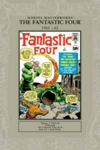 Kniha Marvel Masterworks: Fantastic Four 1961-62 Stan Lee