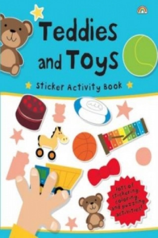 Carte Sticker Activity Book - Teddies and Toys The Boy Fitz Hammond