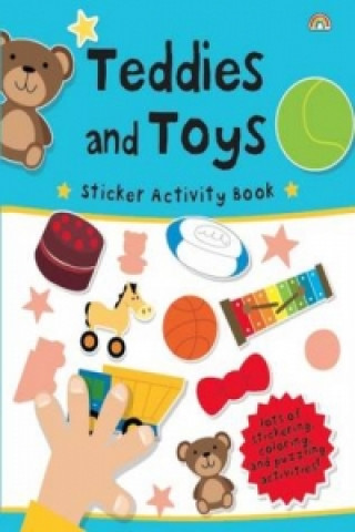 Knjiga Sticker Activity Book - Teddies and Toys The Boy Fitz Hammond