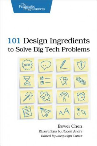 Könyv 101 Design Ingredients to Solve Big Tech Problems Eewei Chen