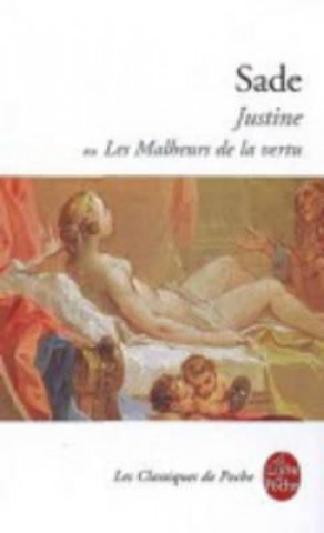 Kniha Justine ou Les malheurs de la vertu Markýz de Sade