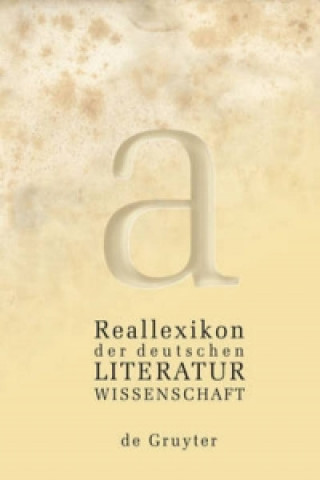 Book Reallexikon der deutschen Literaturwissenschaft, 3 Teile Georg Braungart