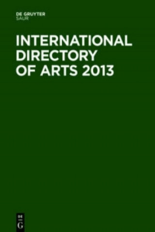 Carte International Directory of Arts 2013 