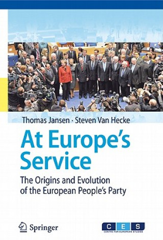 Kniha At Europe's Service Thomas Jansen