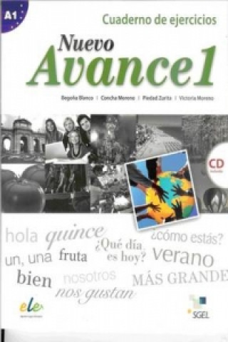 Książka Nuevo Avance 1 Exercises Book + CD A1 Blanco 	Begoña