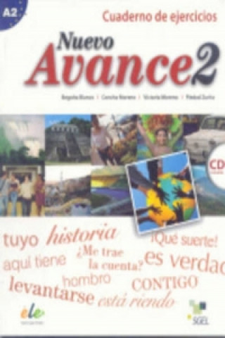 Kniha Nuevo Avance 2 Exercises Book + CD A2 Blanco  	Begoña