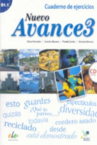 Kniha Nuevo Avance 3 Exercises Book + CD B1.1 Elvira Harrador