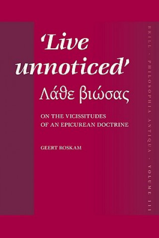 Książka Live Unnoticed Geert Roskam