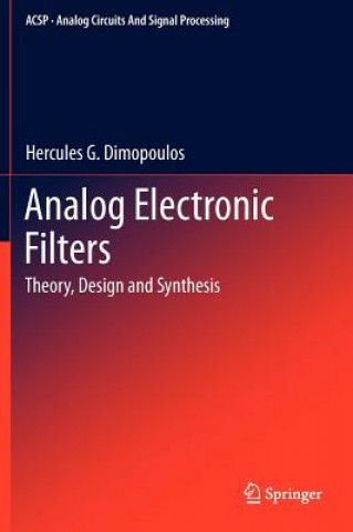 Książka Analog Electronic Filters Hercules G Dimopoulos