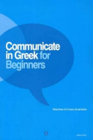 Book Communicate in Greek for Beginners K Arvanitakis