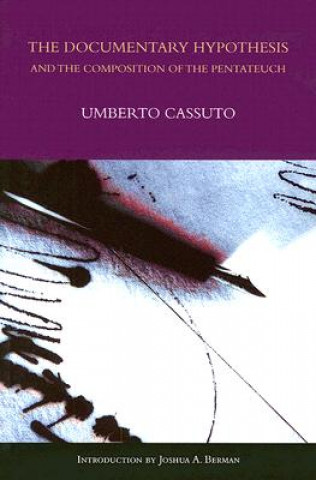 Book Documentary Hypothesis Umberto Cassuto