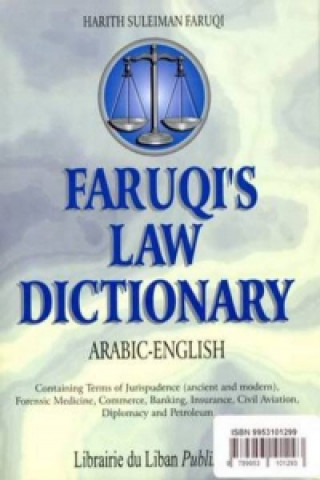Könyv Faruqi's Arabic-English Law Dictionary H S Faruqi