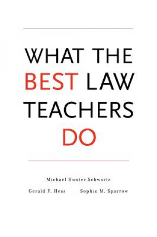 Kniha What the Best Law Teachers Do Michael Hunter Schwartz
