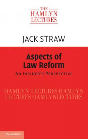 Knjiga Aspects of Law Reform Jack Straw