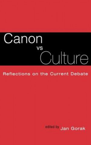 Carte Canon Vs. Culture Jan Gorak