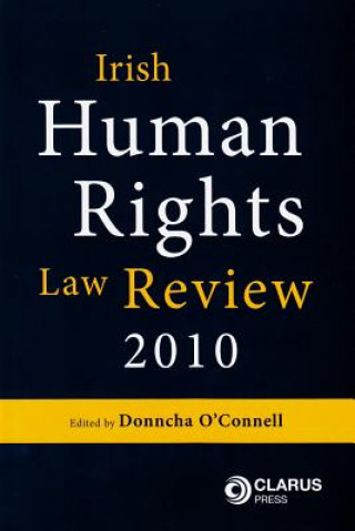 Book Irish Human Rights Law Review Donncha O Connell