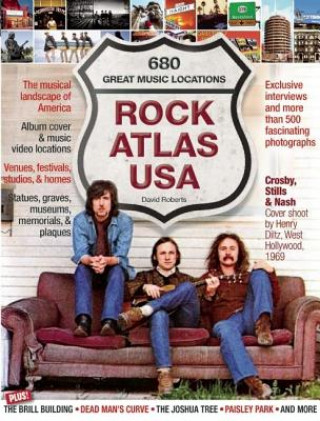 Kniha Rock Atlas USA David Roberts