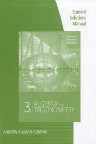 Kniha Algebra & Trigonometry Student Solutions Manual James Stewart