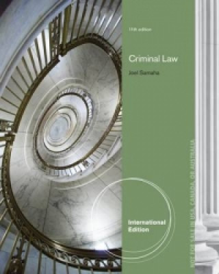 Livre Criminal Law, International Edition Joel Samaha