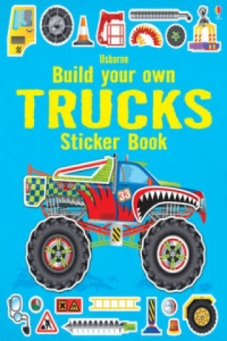 Kniha Build Your Own Trucks Sticker Book Simon Tudhope