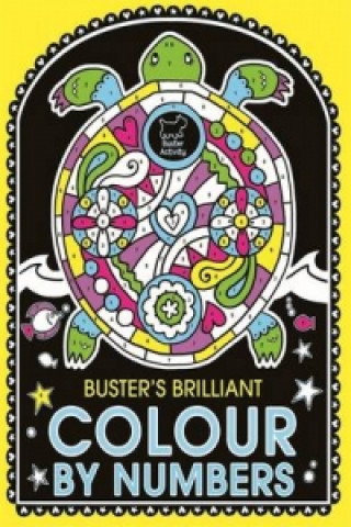 Kniha Buster's Brilliant Colour By Numbers Emily Golden Twomey